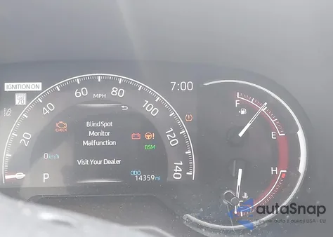 2025 Toyota Rav4 Xle z USA, uszkodzony, nr VIN 2T3W1RFV2SC314103